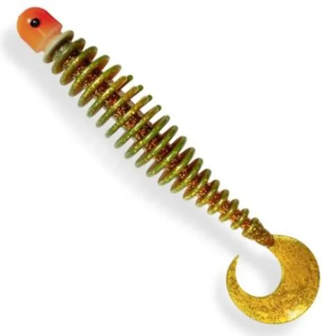 Black Cat Curly Worm Weicher Köder 17cm 24g Sinking