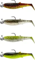 Savage Gear Cannibal Shad Mix 20g 12.5cm 4pc Clear Water Mix