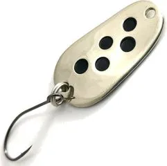 Troutwerk Spoon 3g 2.8cm Silver/Black Dots