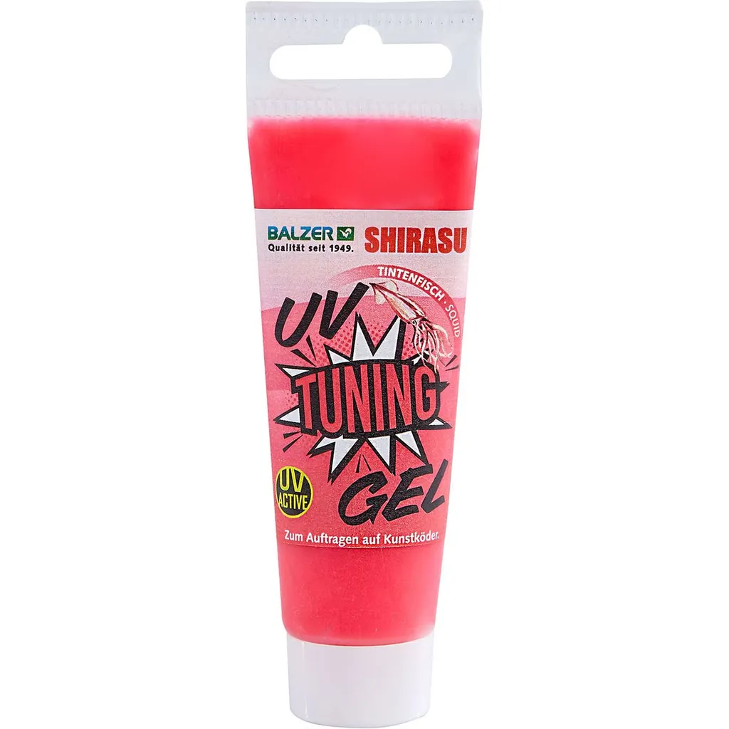 Balzer Shirasu UV Tuning Gel Fischlockstoffe Pink / Squid