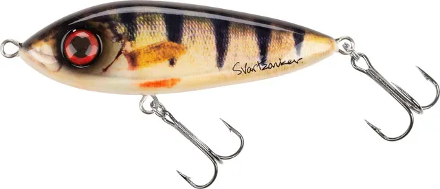Svartzonker McSnack Crankbaits 9cm 0.3–1.5m 22g Real Perch