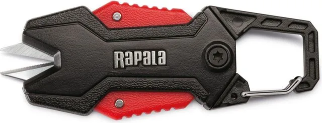 Rapala Retractable Line Scissor 9cm Stainless Steel Mono and braided fishing line