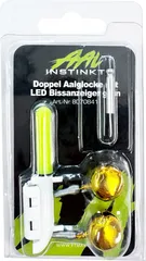 FTM Doppel Aalglocke Mit LED Bissanzeiger Grün